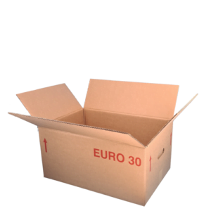 Hele Eurodoos 30 - 60x40x30 CM van zware kwaliteit - Per 330 stuks (pallet)
