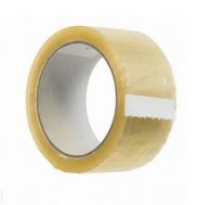 Tape 48 mm x 66 meter transparant 32 mu acryl 28 grams belijming (doos 36 rollen)
